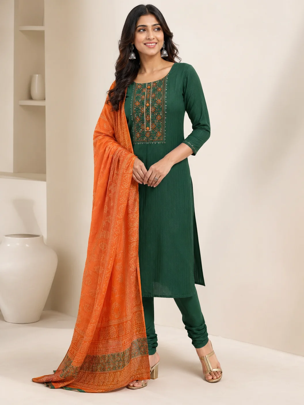 Emerald Green Pattu Saree